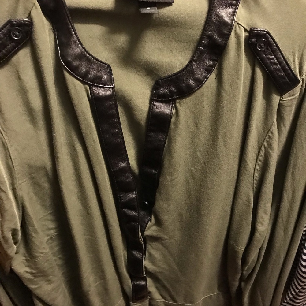 Military-style Blouse